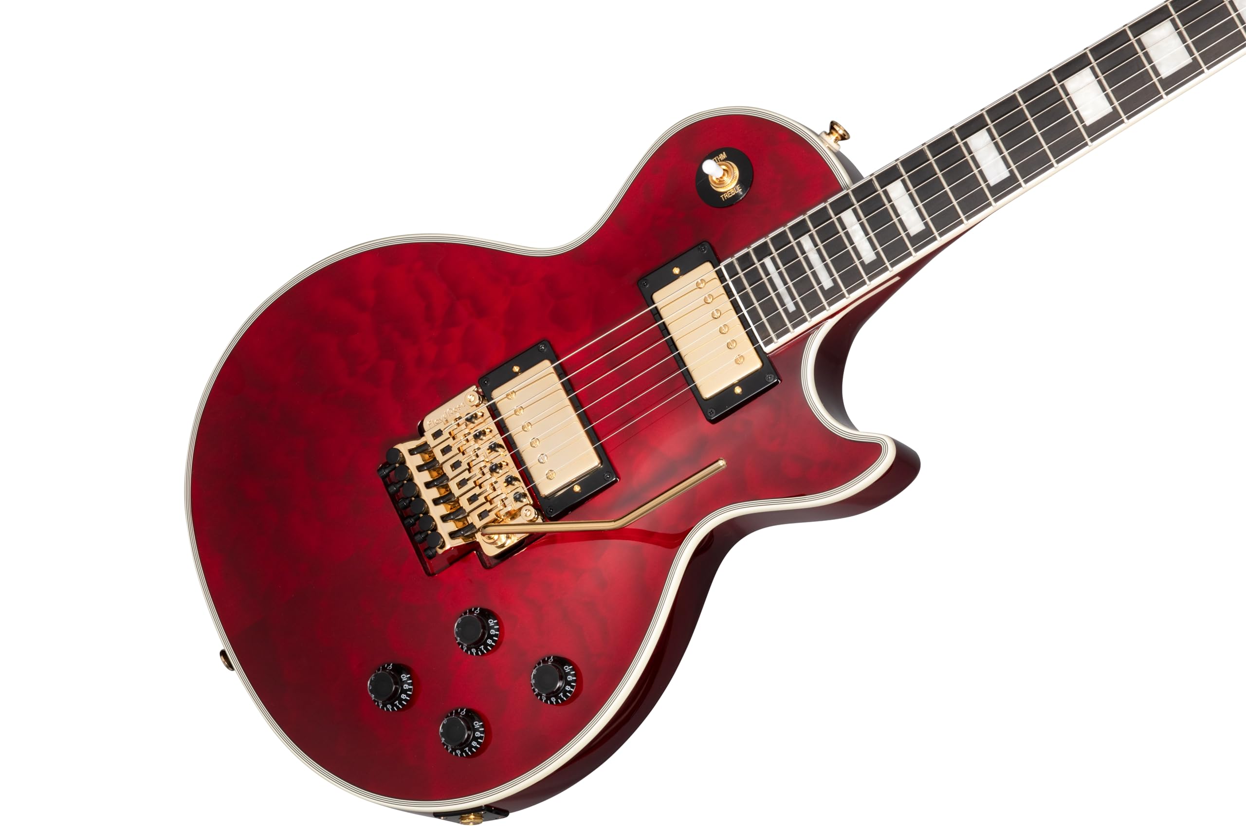 Epiphone Alex Lifeson Les Paul Custom Axcess (Ruby) - Single Cut